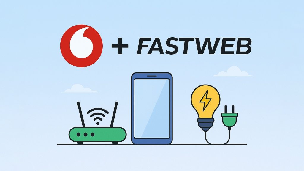 Arriva la prima offerta super-convergente di Fastweb & Vodafone, che taglia fino a 180€ l’anno